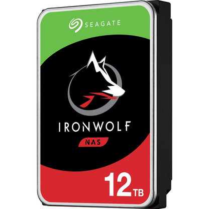 Disque dur Seagate IronWolf ST12000VN0008 12 To - 3,5" interne - SATA (SATA/600) - Méthode d'enregistrement magnétique conventionnel (CMR) ST12000VN0008