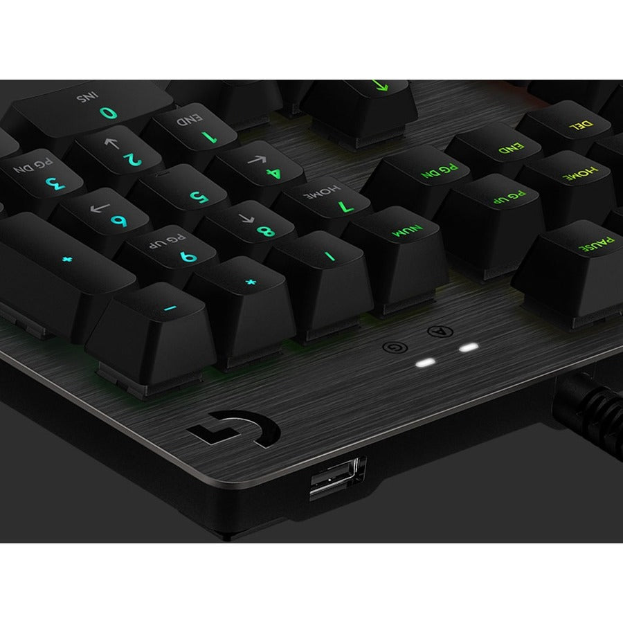 G513 CARBON LIGHTSYNC RGB Mechanical Gaming Keyboard with GX Red switches (Linear) 920-009332