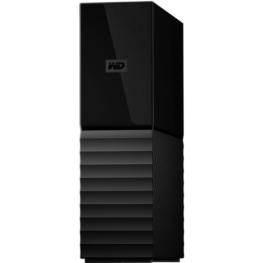 WD My Book 8TB USB 3.0 desktop hard drive with password protection and auto backup software WDBBGB0080HBK-NESN