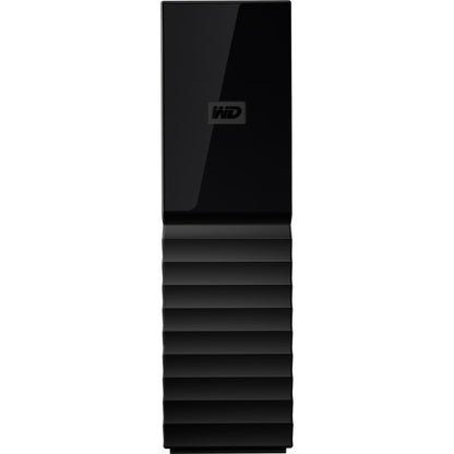 WD My Book 8TB USB 3.0 desktop hard drive with password protection and auto backup software WDBBGB0080HBK-NESN