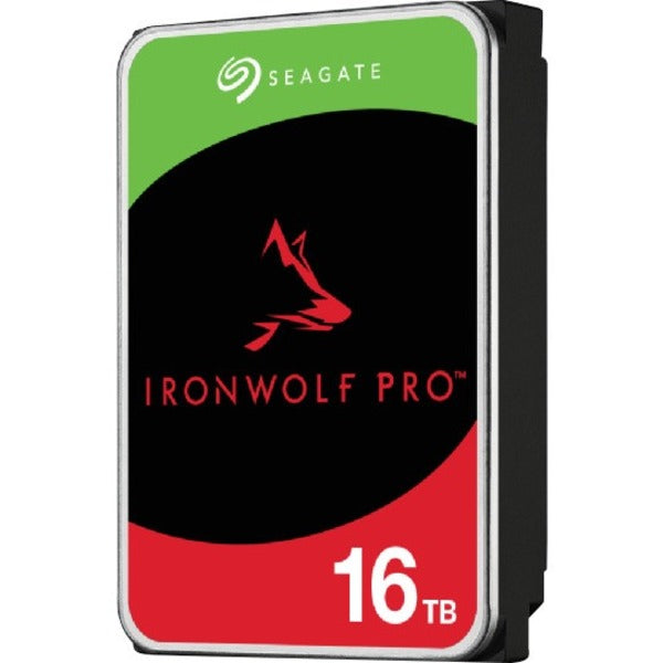 Disque dur Seagate IronWolf Pro ST16000NT001 16 To - 3,5" interne - SATA (SATA/600) - Méthode d'enregistrement magnétique conventionnel (CMR) ST16000NT001