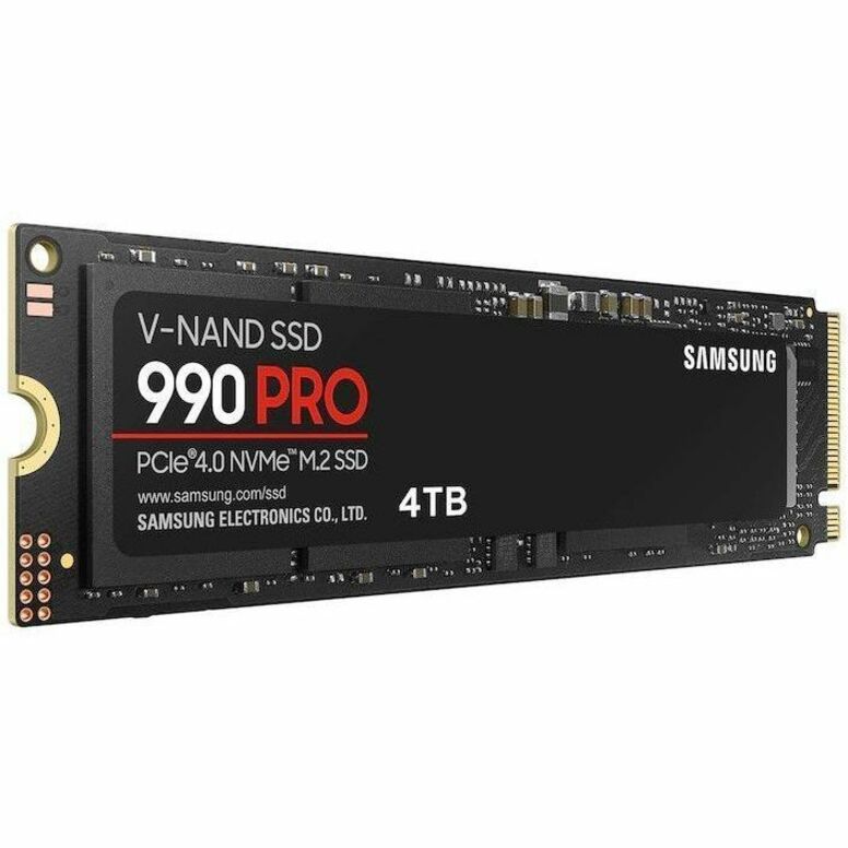 Samsung 990 PRO 4 TB Solid State Drive - M.2 2280 Internal - PCI Express NVMe (PCI Express 4.0 x4) MZ-V9P4T0B/AM