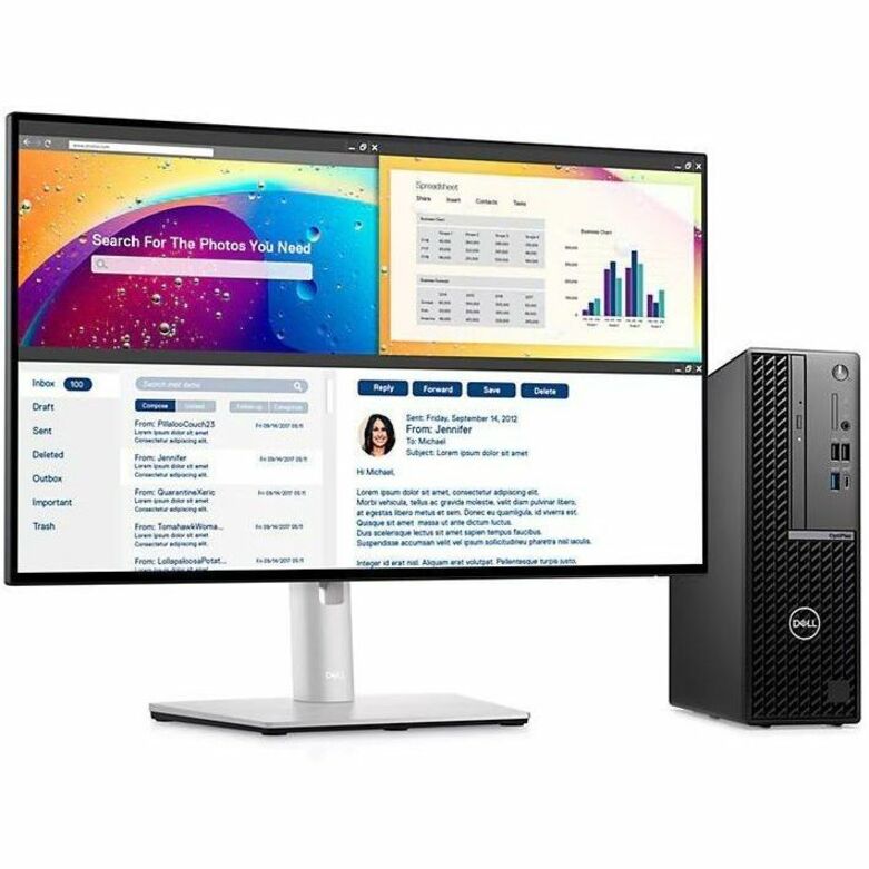 Dell OptiPlex 7000 7020 Plus Desktop Computer - Intel Core i7 14th Gen i7-14700 - vPro Technology - 32 GB - 512 GB SSD - Small Form Factor - Black FMFD1