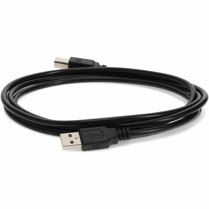 AddOn 5 pack of 3.05m (10.00ft) USB Male to Female Black Cable USBEXTAB10-5PK