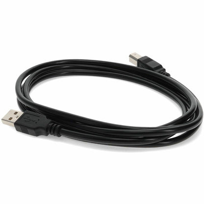 AddOn 5 pack of 3.05m (10.00ft) USB Male to Female Black Cable USBEXTAB10-5PK