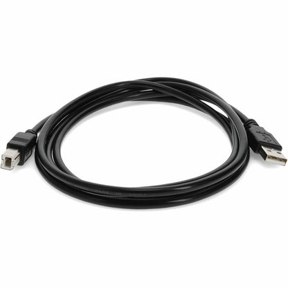 AddOn 5 pack of 3.05m (10.00ft) USB Male to Female Black Cable USBEXTAB10-5PK