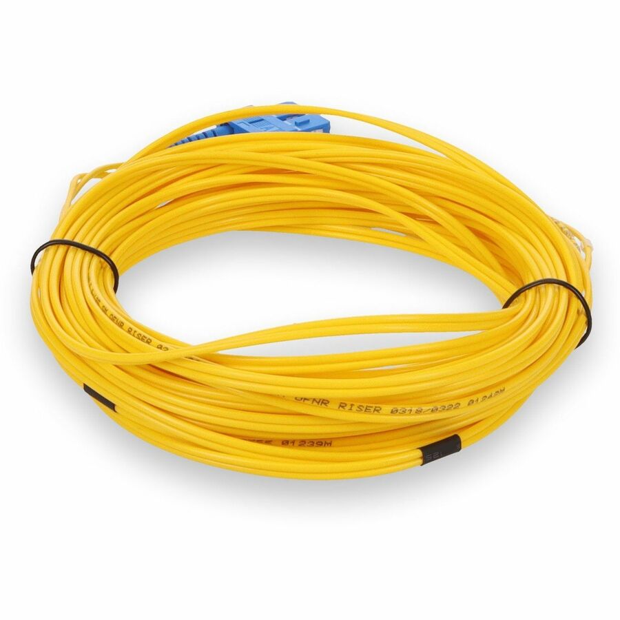 AddOn 10m Single-Mode fiber (SMF) Duplex ST/SC OS1 Yellow Patch Cable ADD-ST-SC-10M9SMF