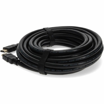 AddOn 7.62m (25.00ft) HDMI 1.3 Male to Male Black Cable HDMI2HDMI25F-5PK