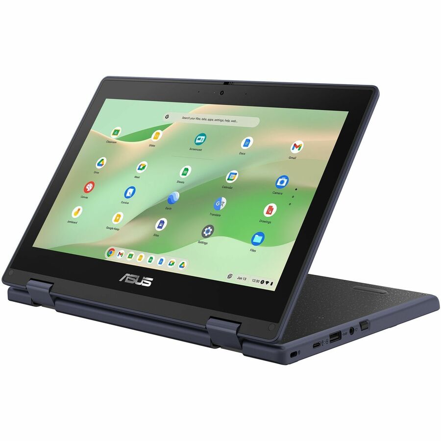 Asus Chromebook Flip CR11 CR1102FGA-CN1864T-CA 11.6" Touchscreen Rugged Convertible 2 in 1 Chromebook - HD - Intel N100 - 8 GB - 64 GB Flash Memory - Mineral Gray CR1102FGA-CN1864T-CA