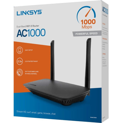 Linksys E5350 Wi-Fi 5 IEEE 802.11ac Ethernet Wireless Router E5350