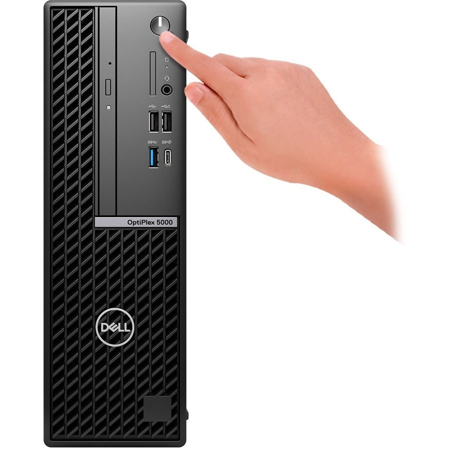 Dell OptiPlex 5000 Desktop Computer - Intel Core i5 12th Gen i5-12500 - vPro Technology - 16 GB - 512 GB SSD - Small Form Factor - Black FCY78