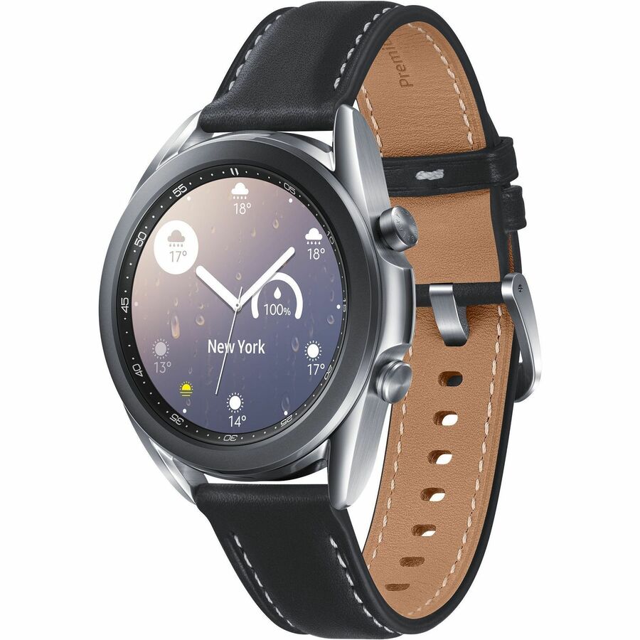 Samsung Galaxy Watch3 (41MM), Mystic Silver (Bluetooth) SM-R850NZSAXAC