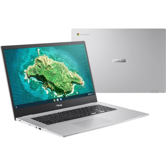 Asus Chromebook CX1700 CX1700CKA-DH01-CA 17.3" Chromebook - HD+ - Intel Celeron N4500 - 4 GB - 64 GB Flash Memory - Mineral Gray CX1700CKA-DH01-CA