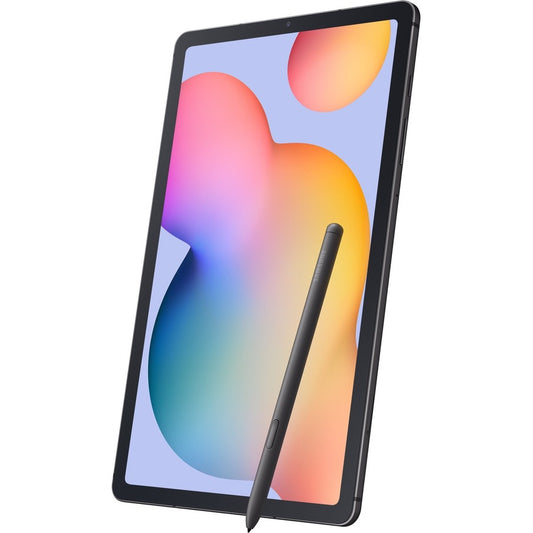 Samsung Galaxy Tab S6 Lite SM-P610 Tablet - 10.4" WUXGA+ - Samsung Exynos 9611 Octa-core - 4 GB - 128 GB Storage - Android 10 - Gray SM-P610NZAEXAC