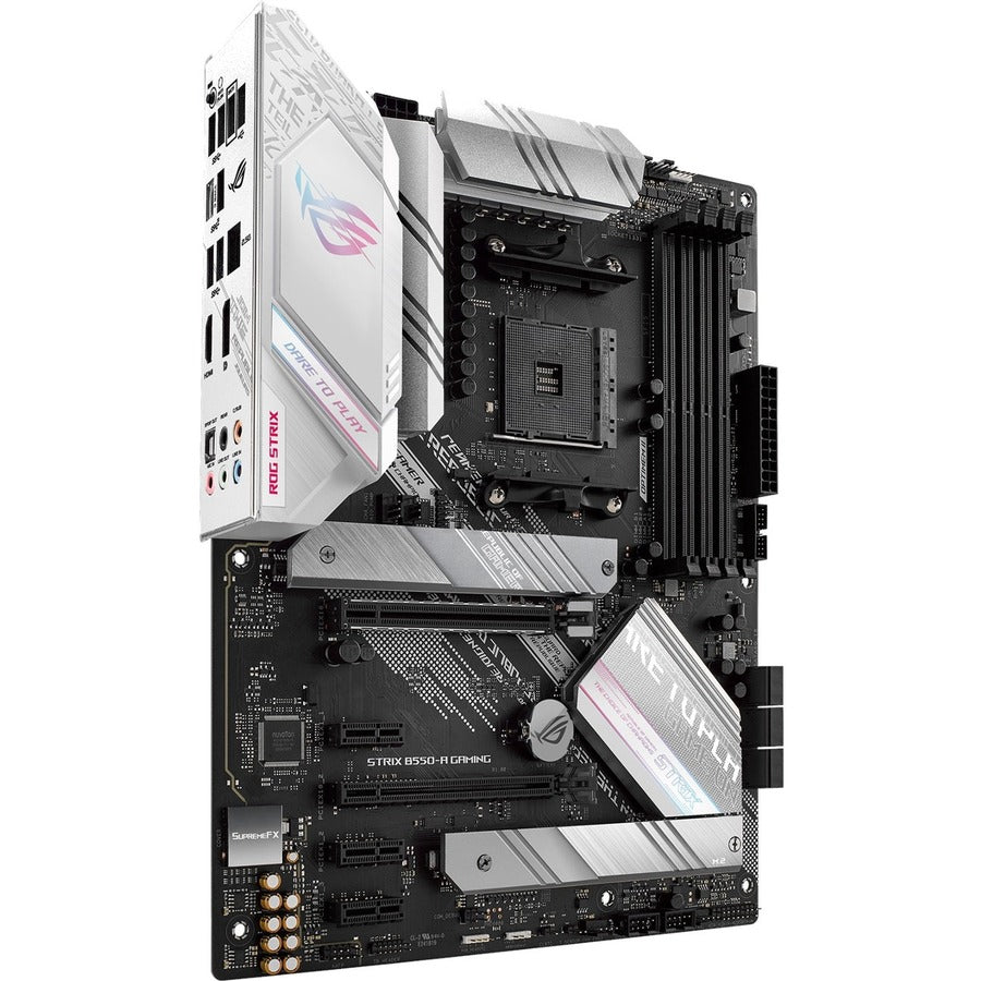 Asus ROG Strix B550-A GAMING Desktop Motherboard - AMD B550 Chipset - Socket AM4 - ATX ROG STRIX B550-A GAMING