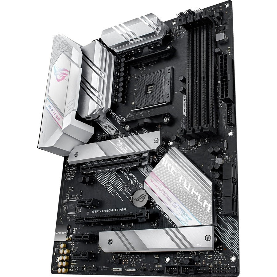 Asus ROG Strix B550-A GAMING Desktop Motherboard - AMD B550 Chipset - Socket AM4 - ATX ROG STRIX B550-A GAMING