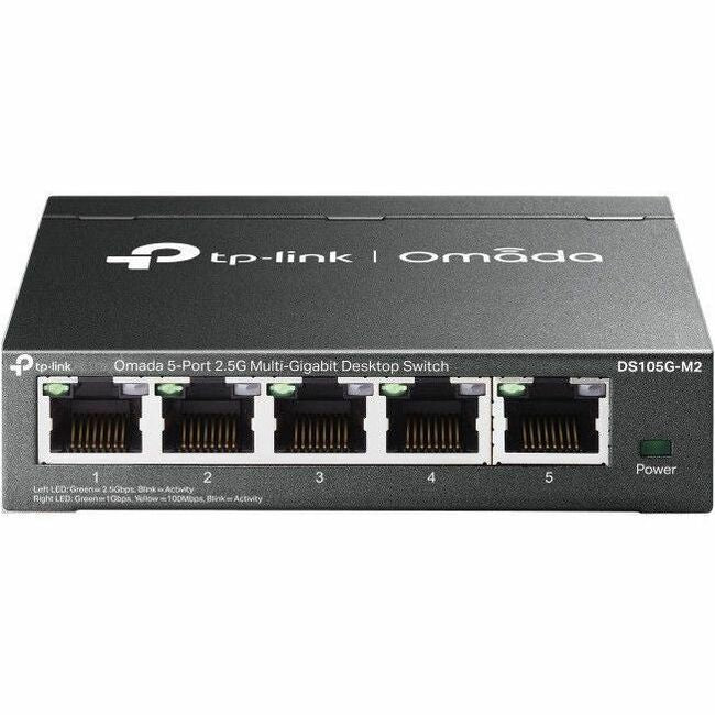 TP-Link Omada 5-Port 2.5G Multi-Gigabit Desktop Switch DS105G-M2