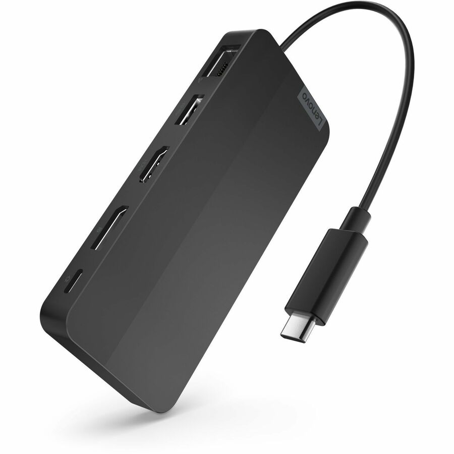 Station d'accueil de voyage Lenovo USB-C à double écran sans adaptateur 40B90000US