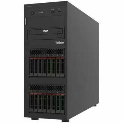 Lenovo ThinkSystem ST250 V3 7DCEA021NA Tower Server - 1 x Intel Xeon E-2456 3.30 GHz - 16 GB RAM - 12Gb/s SAS Controller 7DCEA021NA