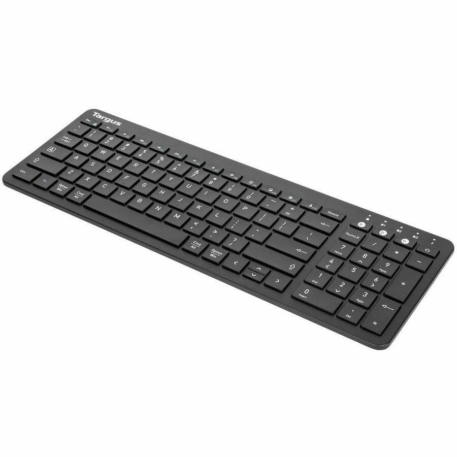 Targus Midsize Multi-Device Bluetooth Antimicrobial Keyboard, Black AKB863US