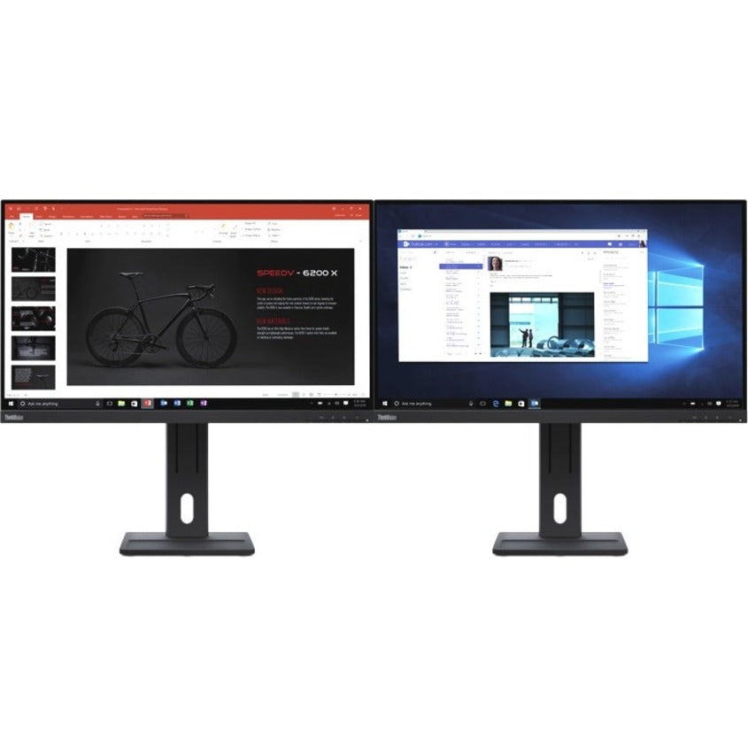 Lenovo ThinkVision E27q-20 27" Class WQHD LCD Monitor - 16:9 - Raven Black 62D0GAR1US