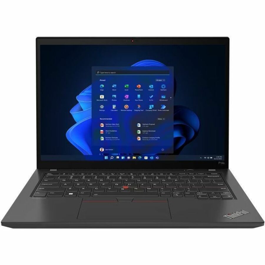 Lenovo ThinkPad P14s Gen 4 21HF000CUS 14" Mobile Workstation - WUXGA - Intel Core i5 13th Gen i5-1340P - 16 GB - 512 GB SSD - English Keyboard - Villi Black 21HF000CUS