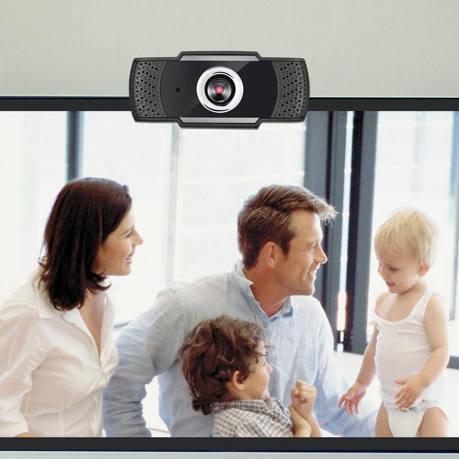 Adesso CyberTrack CyberTrack H4 Webcam - 2.1 Megapixel - 30 fps - Black - USB 2.0 CYBERTRACKH4