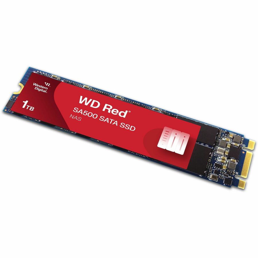 Western Digital Red WDS100T1R0B 1 TB Solid State Drive - M.2 2280 Internal - SATA (SATA/600) WDS100T1R0B