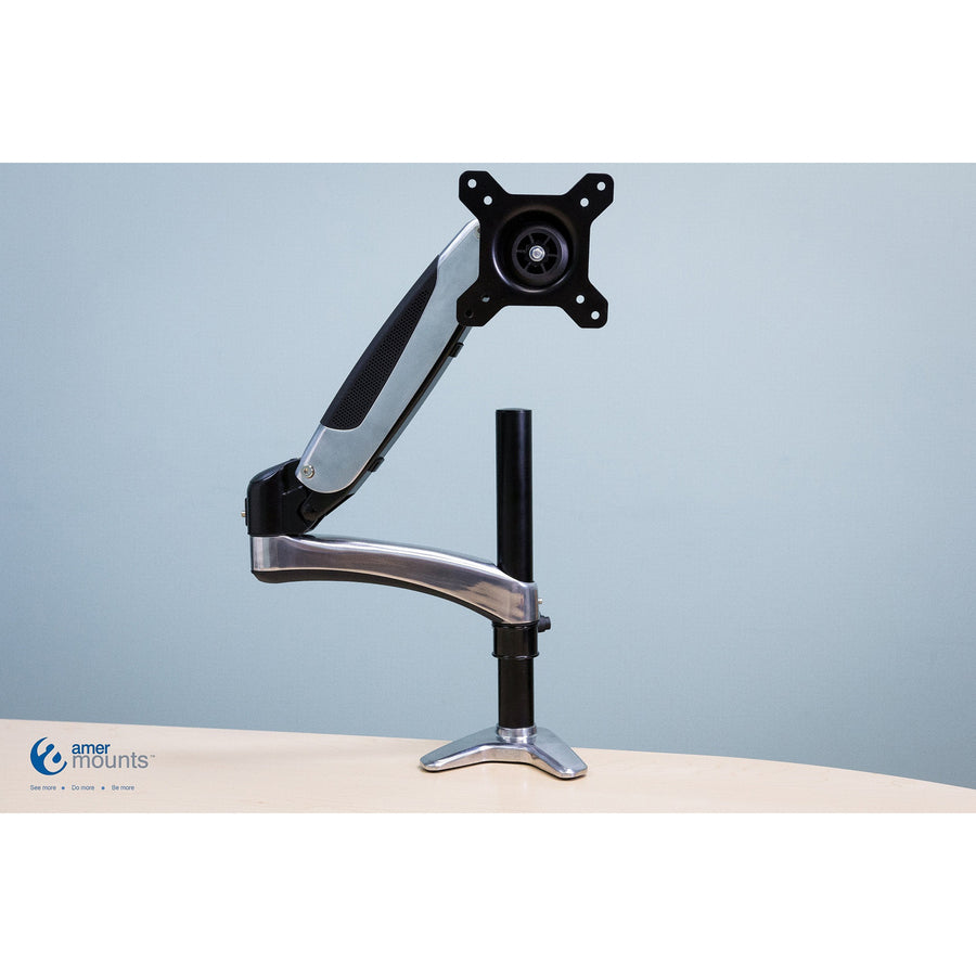 Amer Hydra Mounting Arm for Curved Screen Display, Flat Panel Display - White, Black, Chrome HYDRA1HD