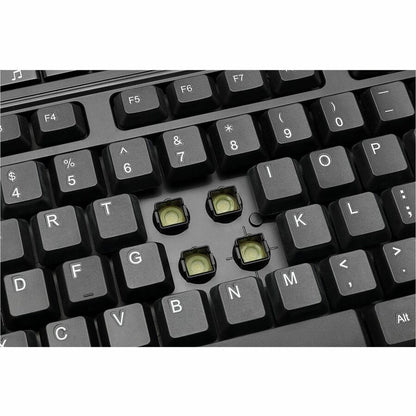 Adesso Antimicrobial Wireless Desktop Keyboard and Mouse WKB-1320CB-FR