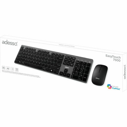 Adesso EasyTouch WKB-7300 Keyboard & Mouse WKB-7300CB