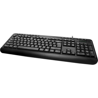 Adesso Antimicrobial Multimedia Desktop Keyboard and Mouse AKB-132CB-FR