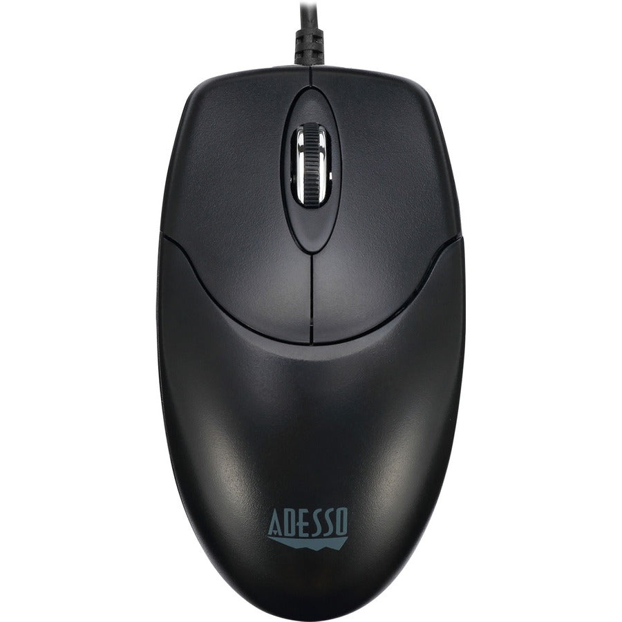 Adesso Antimicrobial Multimedia Desktop Keyboard and Mouse AKB-132CB-FR