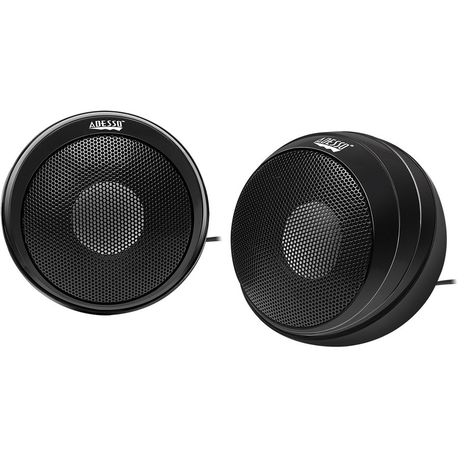 Adesso Xtream S4 2.0 Portable Speaker System - 10 W RMS - Black XTREAM S4