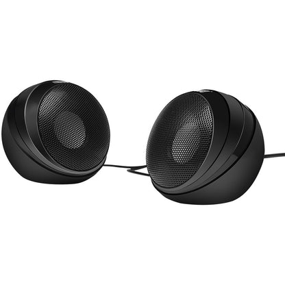 Adesso Xtream S4 2.0 Portable Speaker System - 10 W RMS - Black XTREAM S4