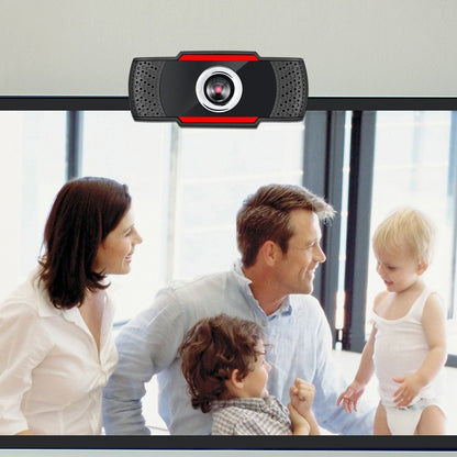 Adesso CyberTrack CyberTrack H3 Webcam - 1.3 Megapixel - 30 fps - Black, Red - USB 2.0 CYBERTRACKH3