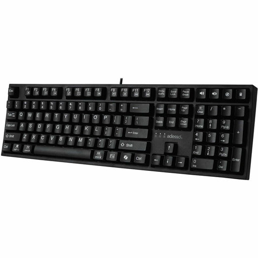 Adesso Multi-OS Mechanical Keyboard With CoPilot AI Hotkey AKB-670UB