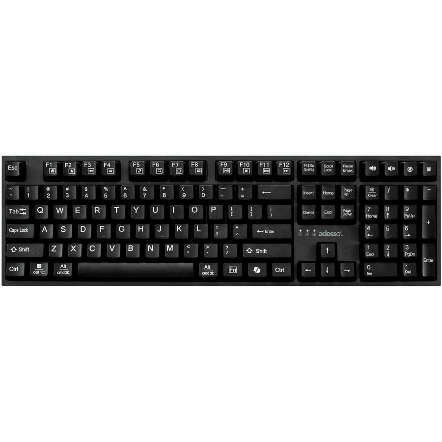 Adesso Multi-OS Mechanical Keyboard With CoPilot AI Hotkey AKB-670UB