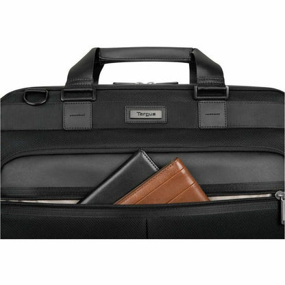 Targus Mobile Elite TBT045US Carrying Case (Briefcase) for 15" to 16" Notebook - Black - TAA Compliant TBT045US