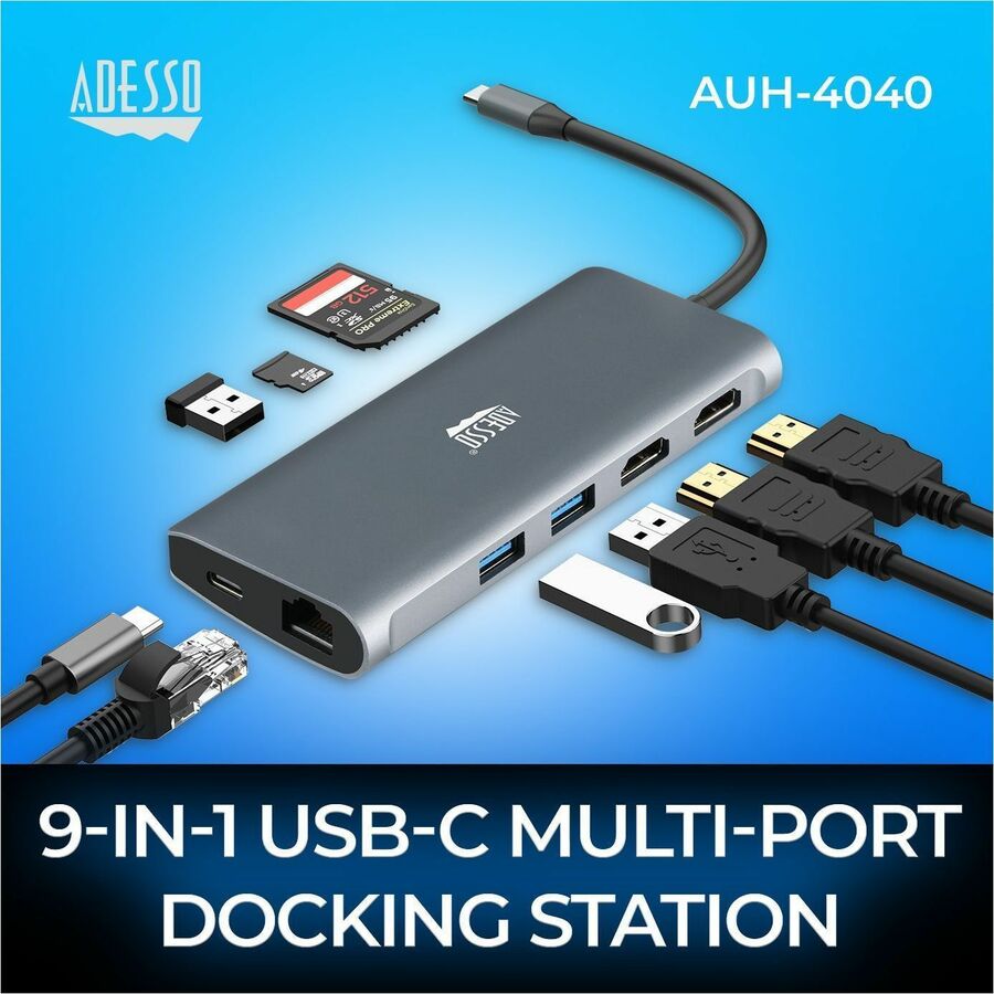 Adesso Docking Station AUH-4040