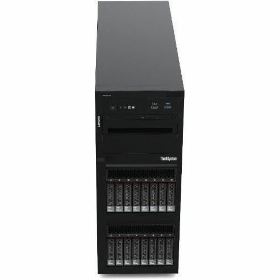 Lenovo ThinkSystem ST250 V3 7DCEA01TNA Tower Server - 1 x Intel Xeon E-2434 3.40 GHz - 16 GB RAM - 12Gb/s SAS Controller 7DCEA01TNA