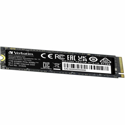 Disque SSD Verbatim Vi5000 1 Go - M.2 2280 interne - PCI Express NVMe (PCI Express NVMe 4.0) 31826