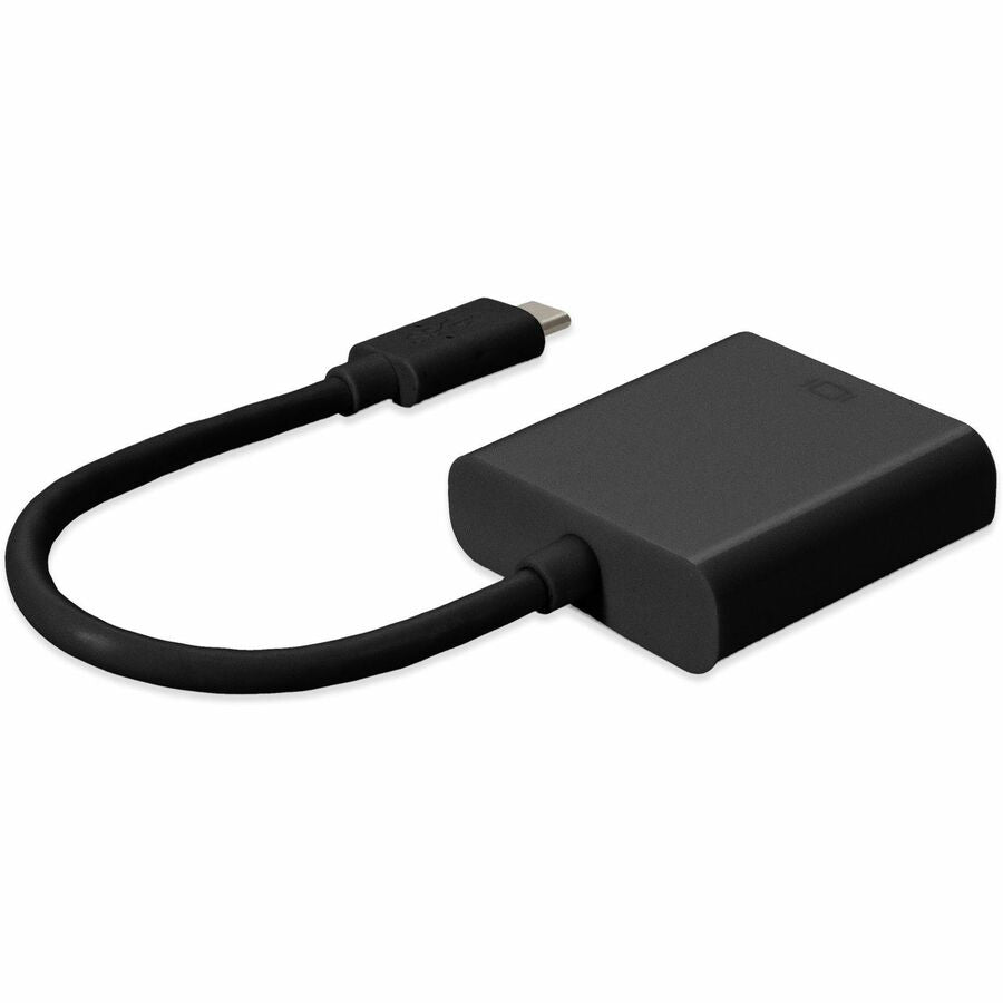 AddOn 20cm (8in) USB 3.1 Type (C) Male to HDMI Female Black Adapter Cable USBC2HDMI