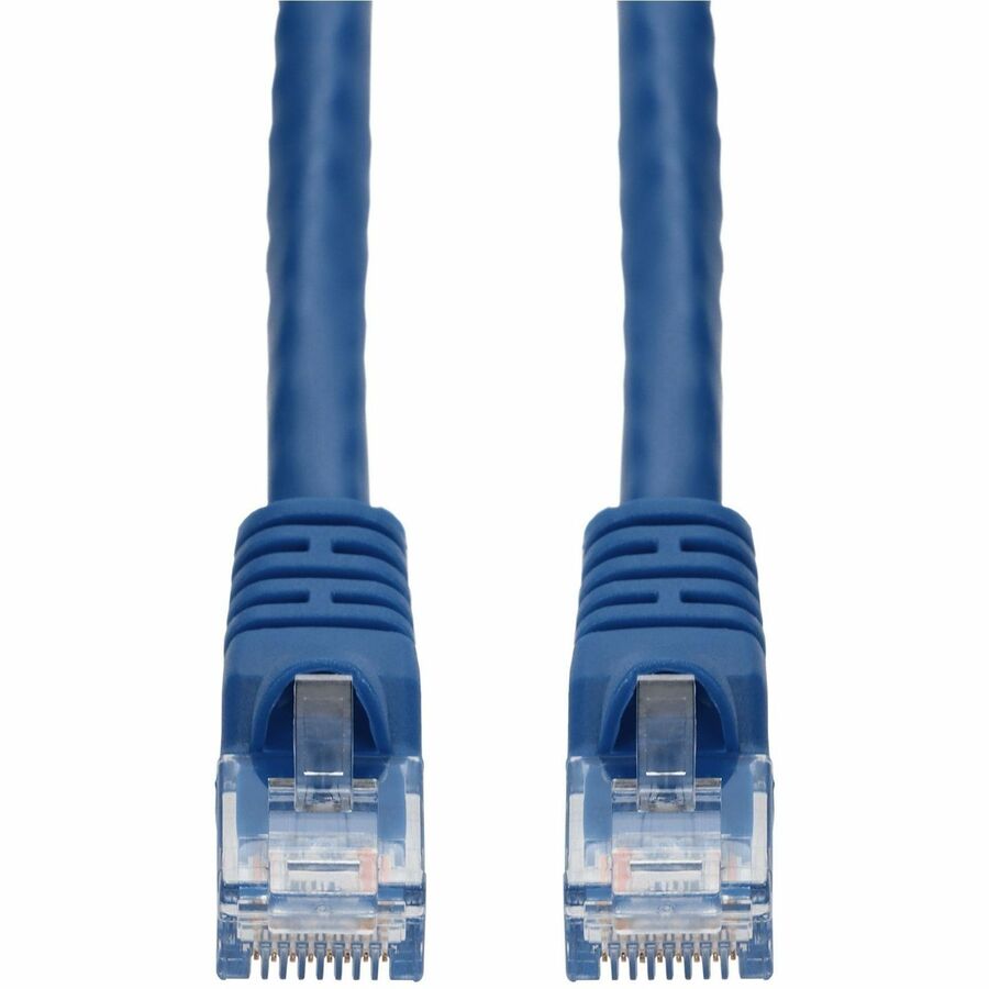 AddOn 7ft Blue CAT 6A PVC Ethernet Cable Snagless Bubble Boot RJ-45 M/M ADD-7FCAT6A-BE