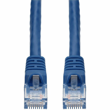 AddOn 7ft Blue CAT 6A PVC Ethernet Cable Snagless Bubble Boot RJ-45 M/M ADD-7FCAT6A-BE