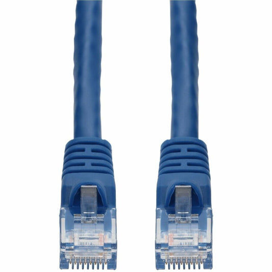 AddOn 7ft Blue CAT 6A PVC Ethernet Cable Snagless Bubble Boot RJ-45 M/M ADD-7FCAT6A-BE