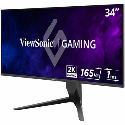 ViewSonic VX3418-2K 34" 21:9 1440p 1ms 165Hz Gaming Monitor with FreeSync Premium, Eye Care, HDMI, DisplayPort and USB VX3418-2K