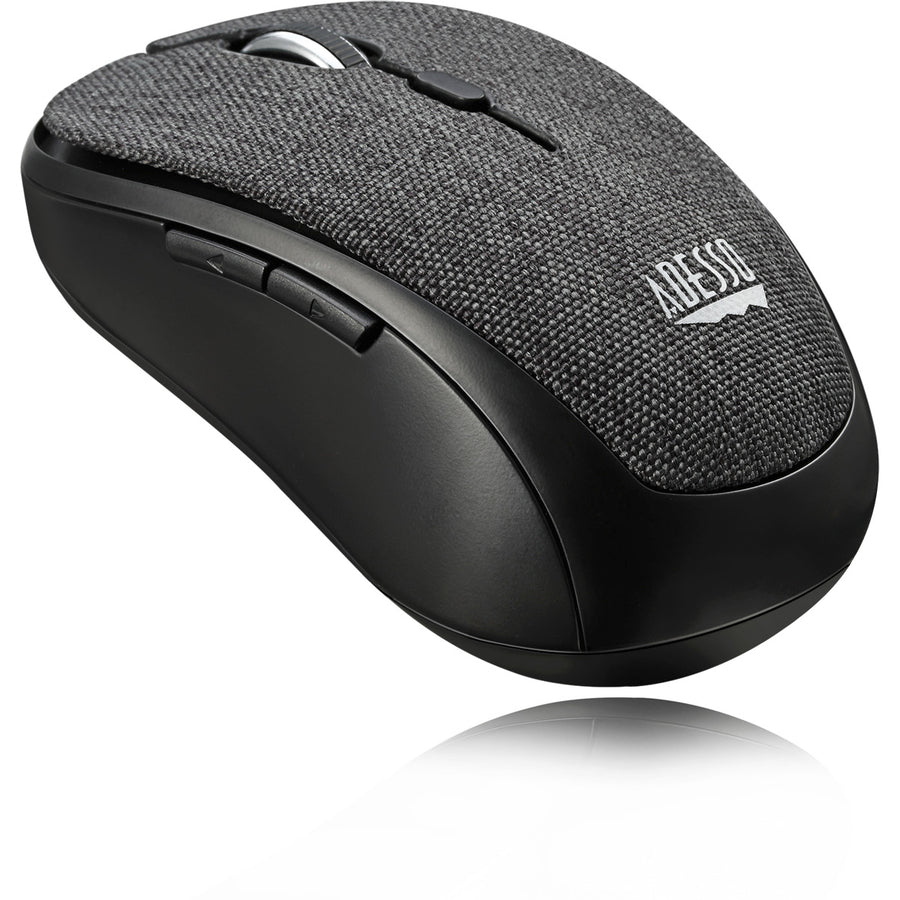 Adesso iMouse S80B - Wireless Fabric Optical Mini Mouse (Black) IMOUSE S80B