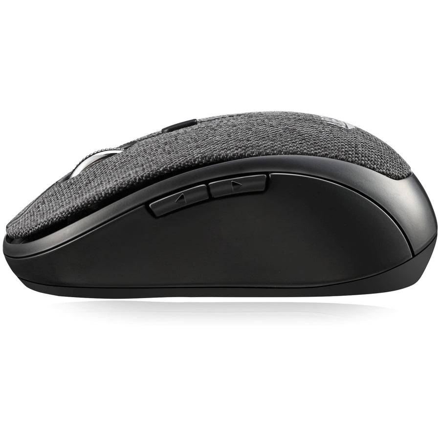 Adesso iMouse S80B - Wireless Fabric Optical Mini Mouse (Black) IMOUSE S80B