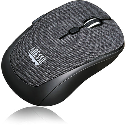 Adesso iMouse S80B - Wireless Fabric Optical Mini Mouse (Black) IMOUSE S80B